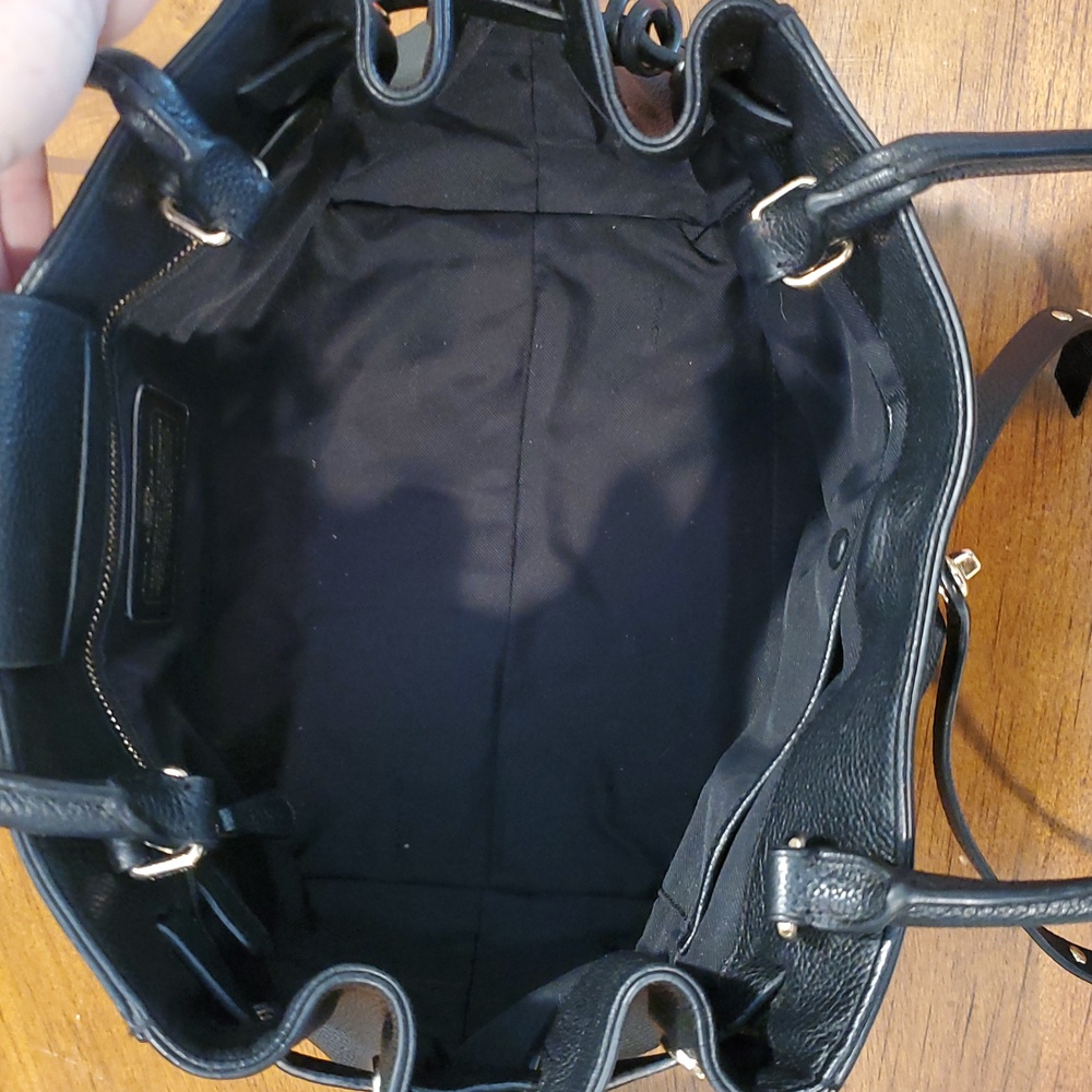 Coach Turnlock Tie Shoulder Bag - Picture 9 of 12
